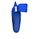Ferragamo asymmetric-bow Satin Mules 01F792762983004