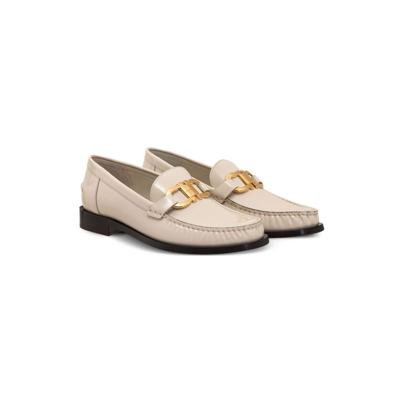 Ferragamo Gancini leather loafers 01H443769303005