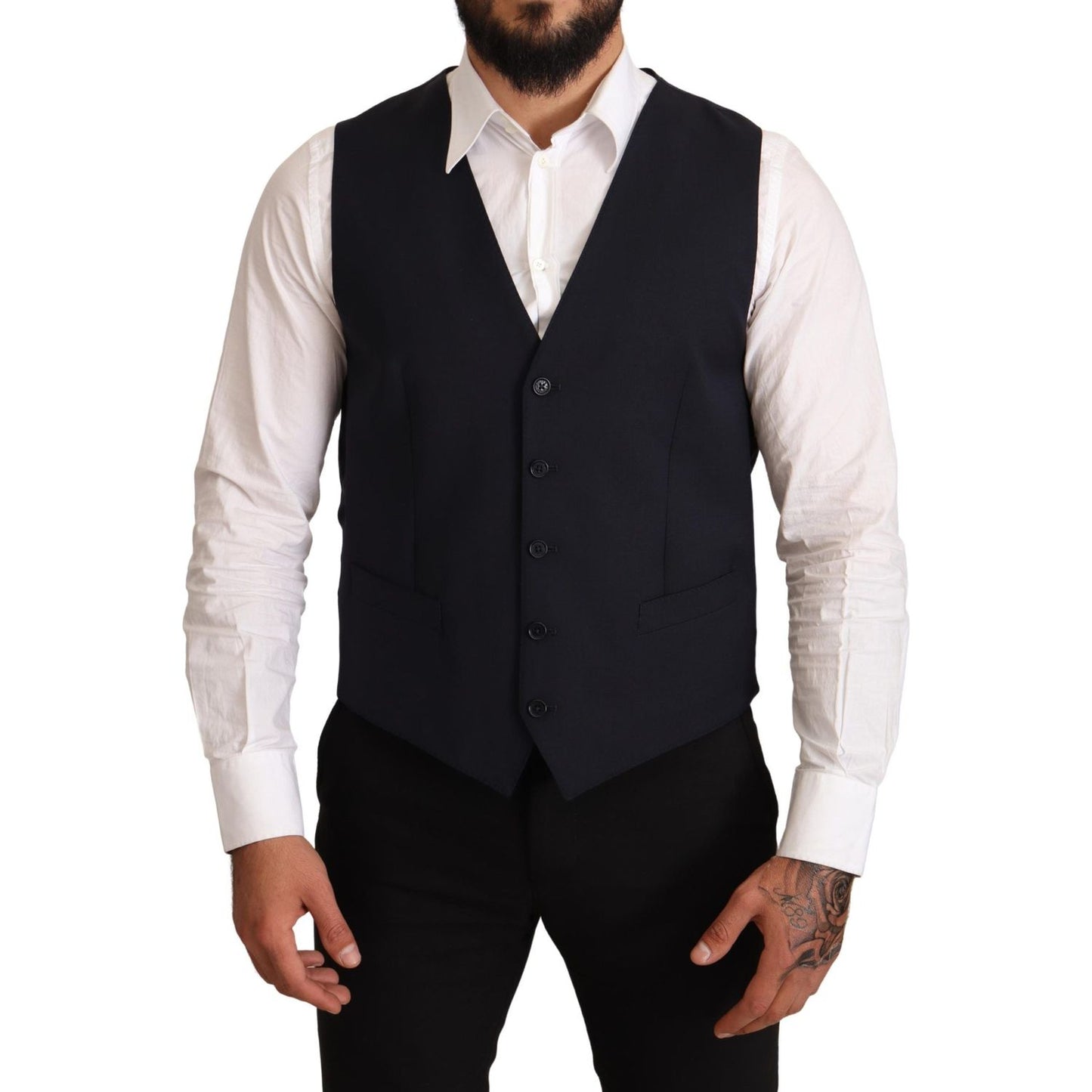 Dolce & Gabbana Blue 2 Piece MARTINI Blazer Suit Jacket KOS1892 -50