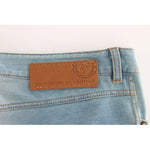 Ermanno Scervino Blue Capri Pants Cropped Jeans SIG12455-2