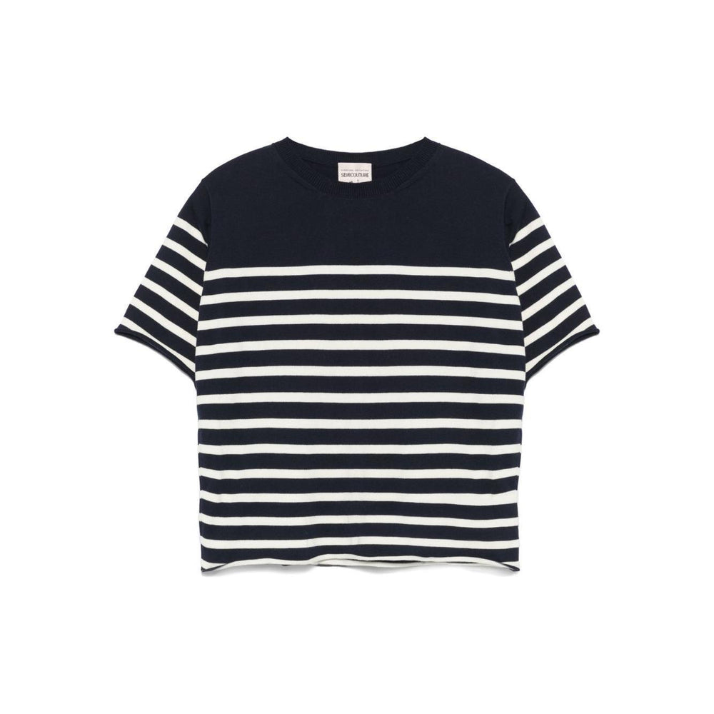 Semicouture Sweaters Blue Y5SD04K92-A-P25