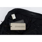 Ermanno Scervino Blue Cotton 3/4 Length Pants SIG30377-1