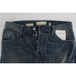 Acht Blue Wash Cotton Denim Regular Fit Jeans SIG30493-1