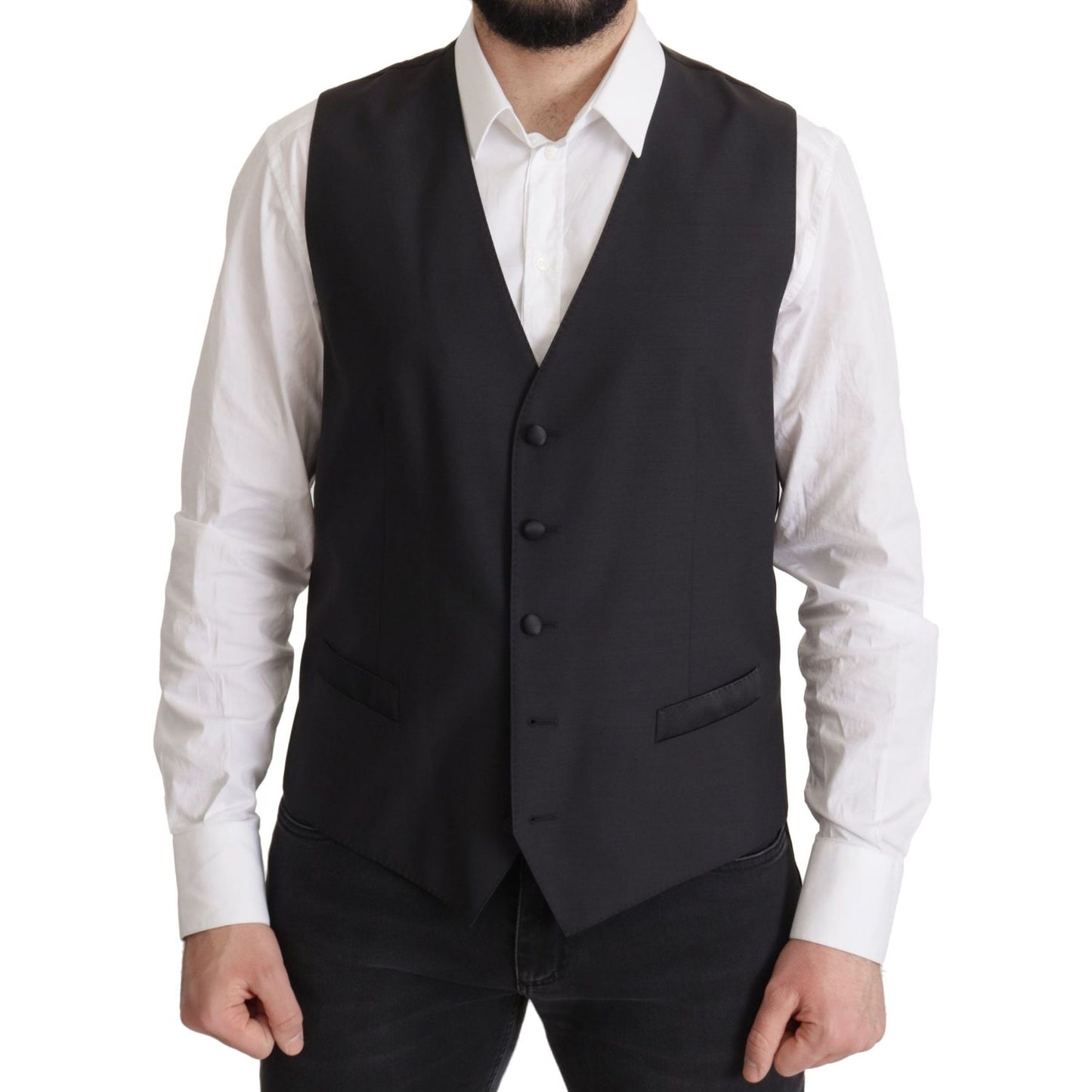 Dolce & Gabbana Dark Blue Single Breasted MARTINI Blazer JKT3386- 54