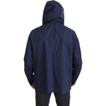 Dolce & Gabbana Blue Hooded Double Breasted Coat Jacket JKT3345- 58