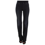Ermanno Scervino Blue Cotton Blend Slim Fit Bootcut Jeans SIG30288-1