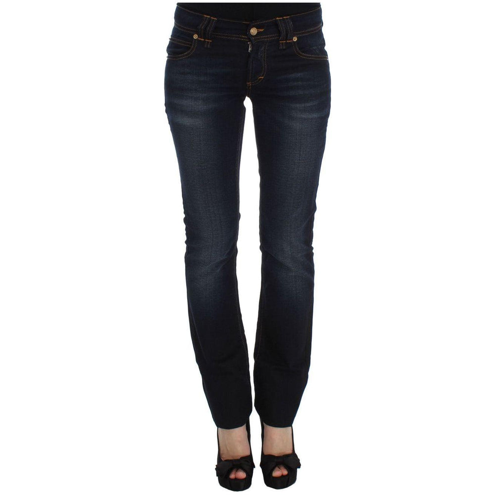 John Galliano Blue Wash Cotton Slim Fit Jeans SIG30164-3