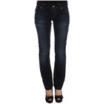 John Galliano Blue Wash Cotton Slim Fit Jeans SIG30164-3