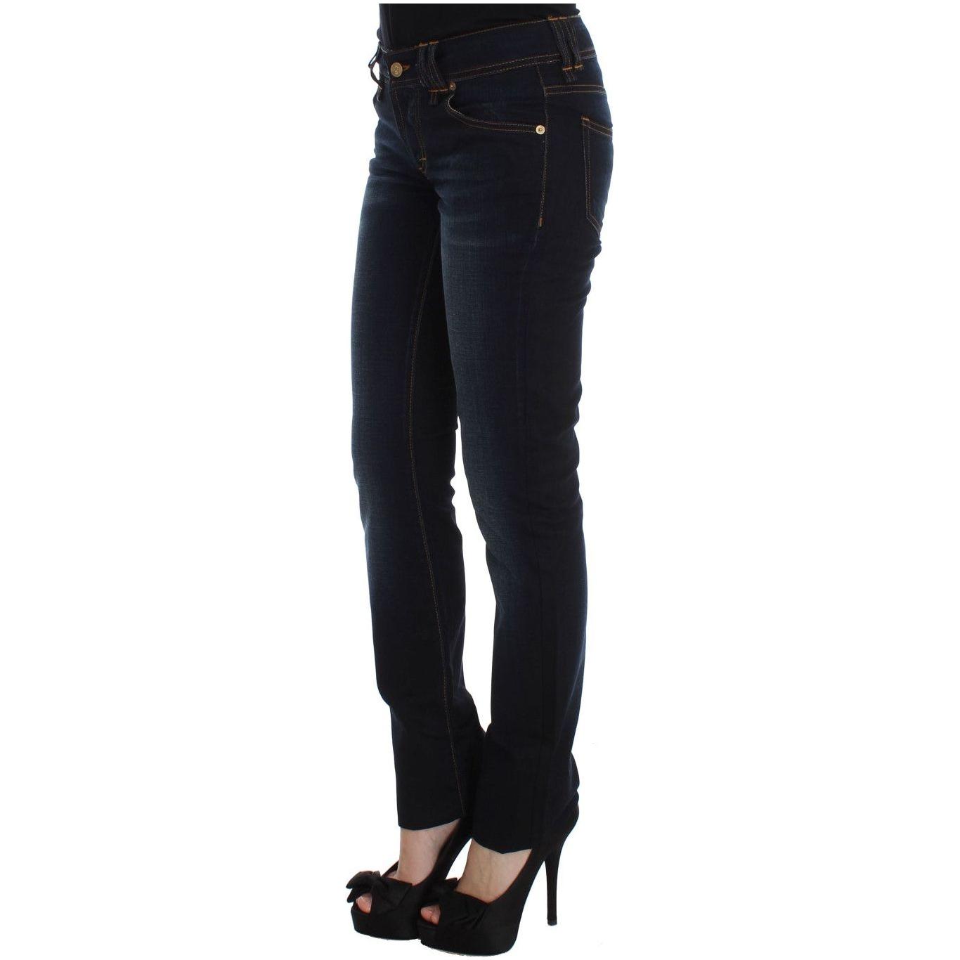 John Galliano Blue Wash Cotton Slim Fit Jeans SIG30164-3