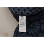 Dolce & Gabbana Blue Floral High Waist Skinny Denim Jeans PAN73252- 36