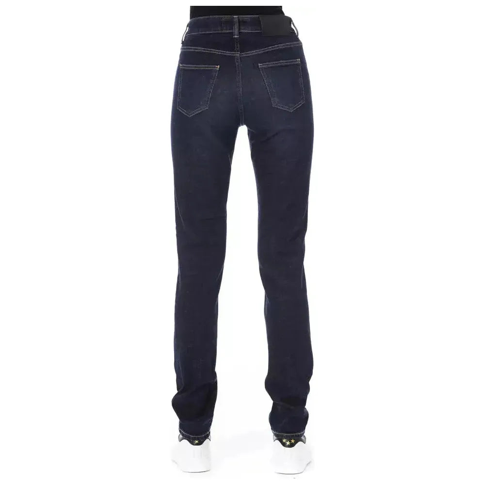 Baldinini Trend Blue Cotton Women's Jeans BA-23106-W31