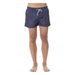 Roberto Cavalli Sport Blue Polyester Men's Swim Trunk RO-13753-IT46 | S