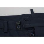Dolce & Gabbana Blue Bermuda Low Waist Men Shorts PAN74017-IT44