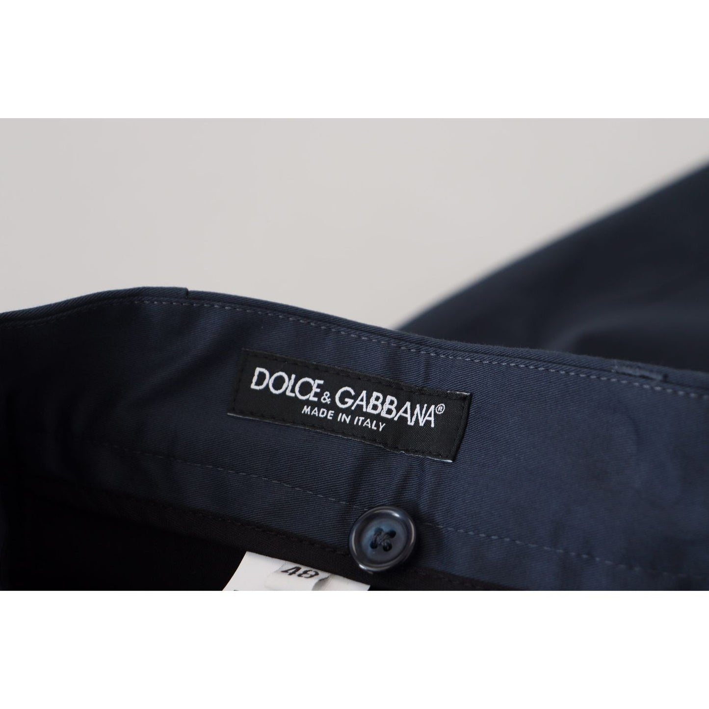 Dolce & Gabbana Blue Bermuda Low Waist Men Shorts PAN74017-IT44