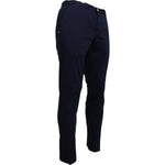 Domenico Tagliente Dark Blue Cotton Skinny Men Pants PAN74076 - 46