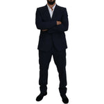 Dolce & Gabbana Blue Single Breasted 2 Piece MARTINI Suit KOS2160 - 54