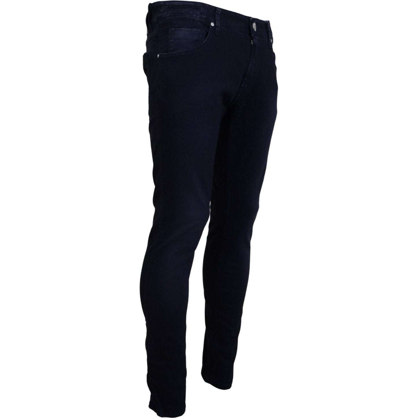 Acht Blue Cotton Tapered Slim Fit Men Casual Denim Jeans PAN74678-46