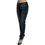 Acht Blue Washed Low Waist Slim Fit Cotton Denim Jeans PAN72695-26