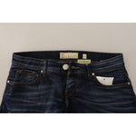 Acht Blue Washed Cotton Low Waist Skinny Denim Jeans PAN71232-26