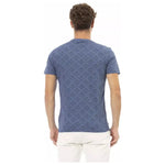 Baldinini Trend Blue Cotton Men T-Shirt BA-23704-S