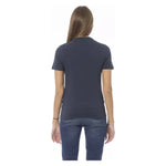 Baldinini Trend Blue Cotton Women T-Shirt BA-23911-XS