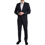 Dolce & Gabbana Blue 2 Piece Single Breasted MARTINI Suit KOS2180-50