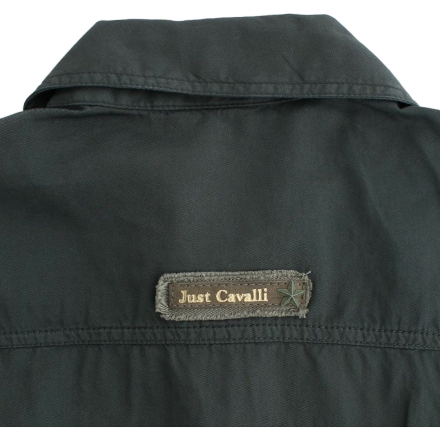 Cavalli Gray button down shirt Cavalli