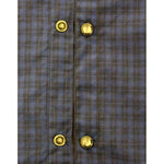 Costume National Blue checkered cotton shirt SIG10357-1