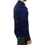 Costume National Blue checkered cotton shirt SIG10357-1