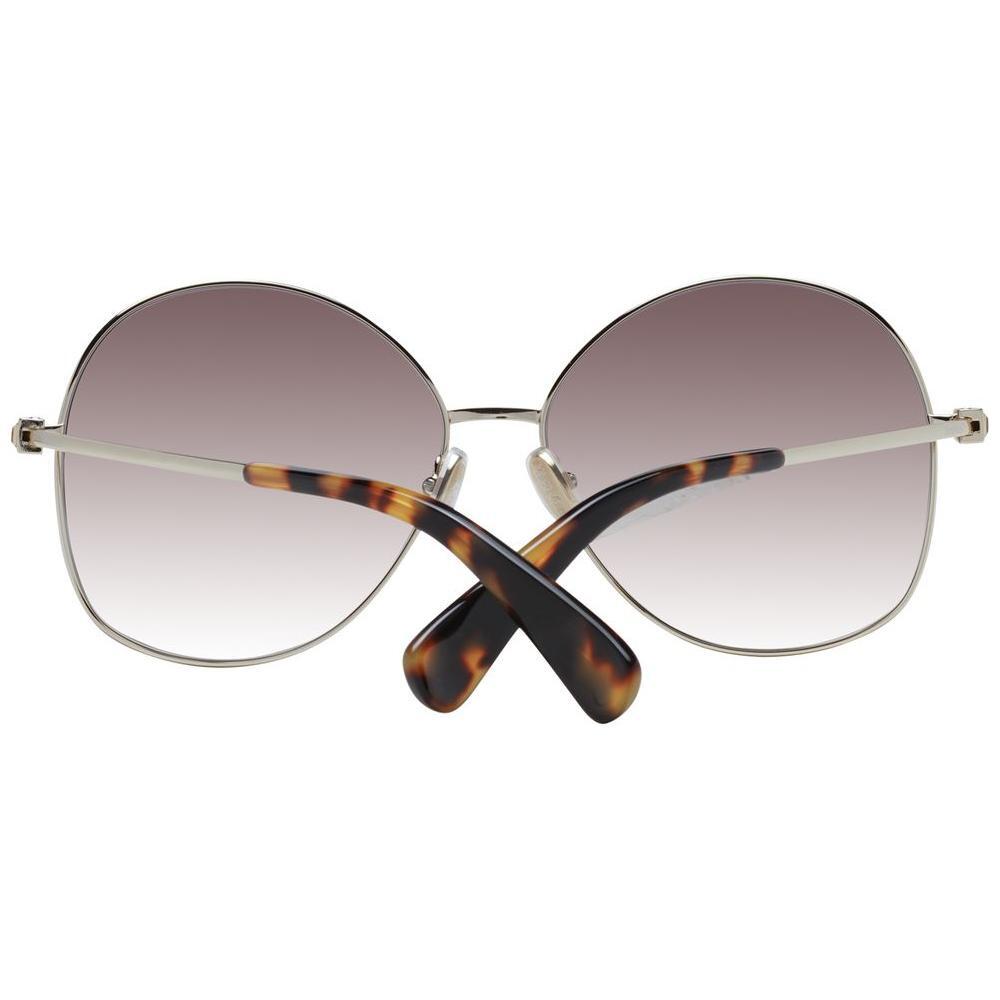 Max Mara Gold Metal Sunglasses