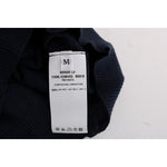 MARGHI LO' Blue 100% Lana Wool Blouse Top SIG30147-2