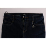 Costume National Blue Cotton Bootcut Flared Jeans SIG30109-4