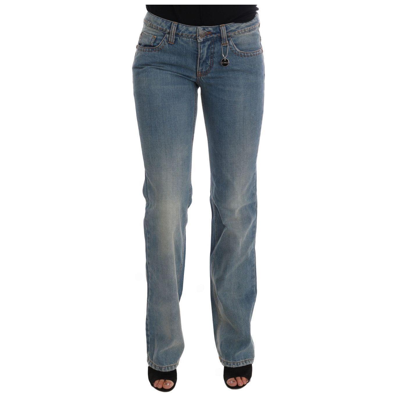 Costume National Blue Wash Cotton Classic Jeans SIG30108-1