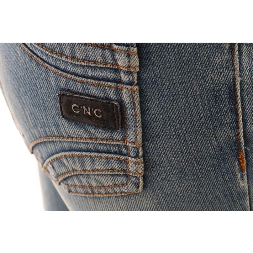 Costume National Blue Wash Cotton Classic Jeans SIG30108-1