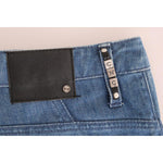 Costume National Blue Wash Cotton Boyfriend Fit Jeans SIG30128-1