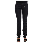 Costume National Blue Cotton Stretch Slim Fit Jeans SIG30134-3