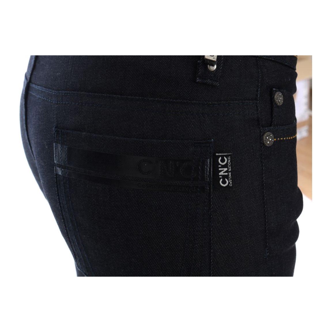Costume National Blue Cotton Stretch Slim Fit Jeans SIG30134-3