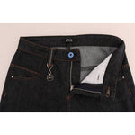 Costume National Blue Cotton Stretch Slim Fit Jeans SIG30135-1