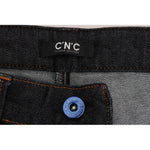 Costume National Blue Cotton Stretch Slim Fit Jeans SIG30135-1