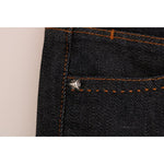 Costume National Blue Cotton Stretch Slim Fit Jeans SIG30135-1
