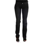 Costume National Dark Blue Cotton Slim Fit Jeans SIG30137-1