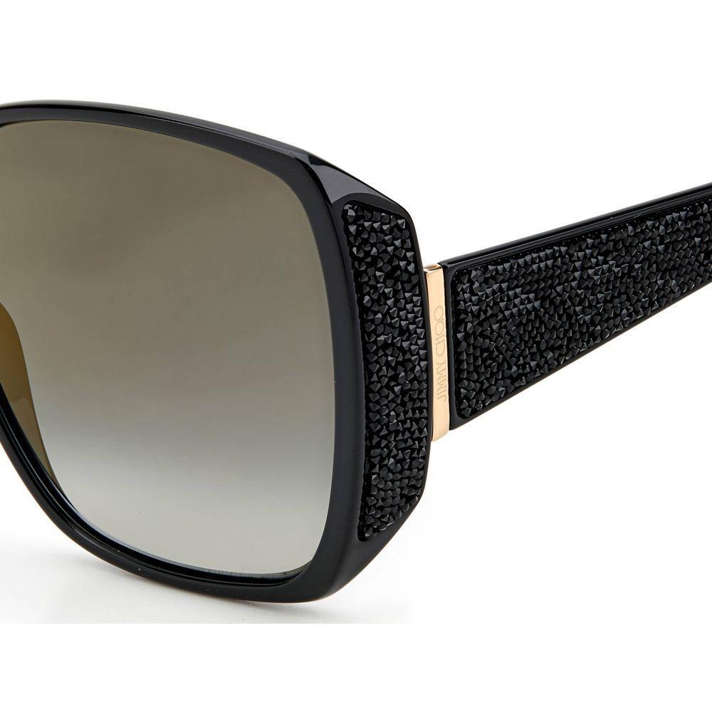 Jimmy Choo Black Plastic Sunglasses JCCLOES62807FQAC