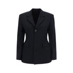 Balenciaga Hourglass Blazer Jacket BA-794533TOT031000-IT38 | S