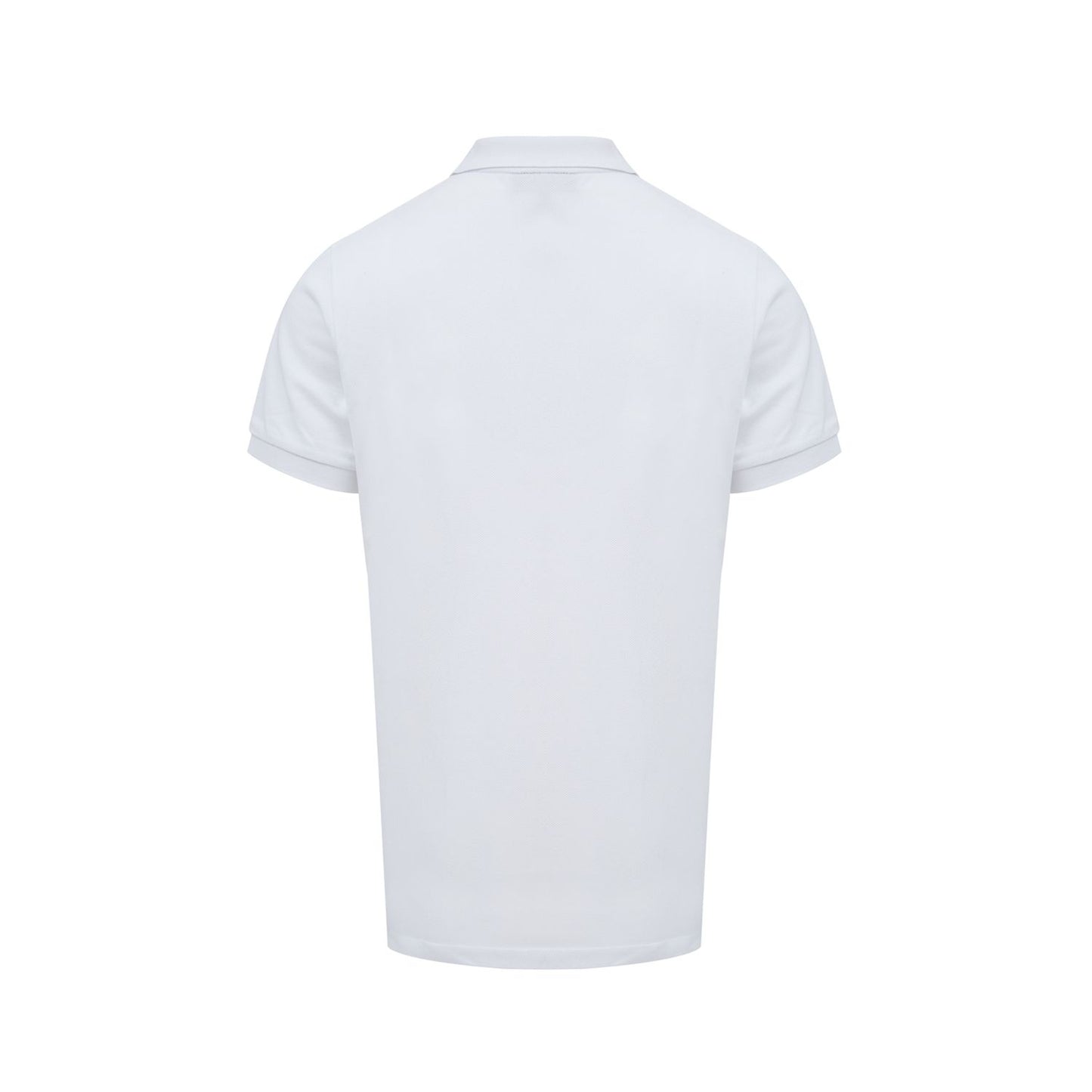 Burberry White Cotton Collared Polo Shirt