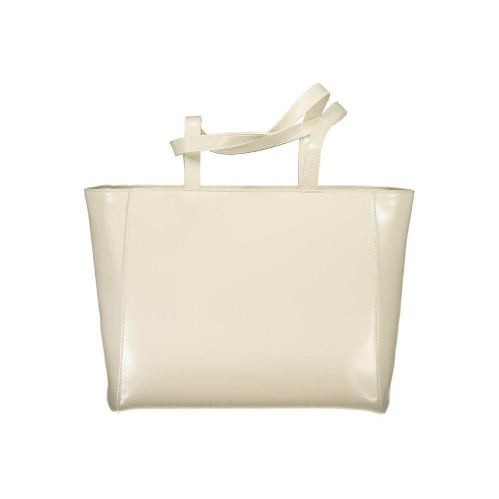Mario Valentino Beige Polyethylene Handbag VA-34738