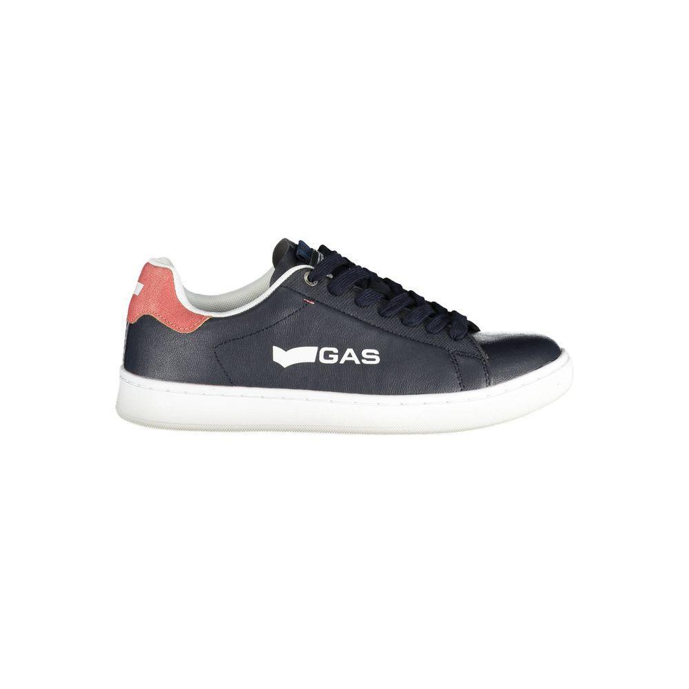 Gas Blue Artificial Leather Sneaker GA-21864-EU41/US8