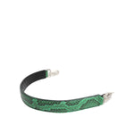Dolce & Gabbana Black Green Exotic Leather Bag Shoulder Strap