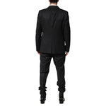 Dolce & Gabbana Dark Gray Wool Single Breasted 2 Piece Suit KOS2364-52