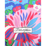 Dolce & Gabbana Multicolor Floral Printed Tunic Blouse Top TSH90591-42