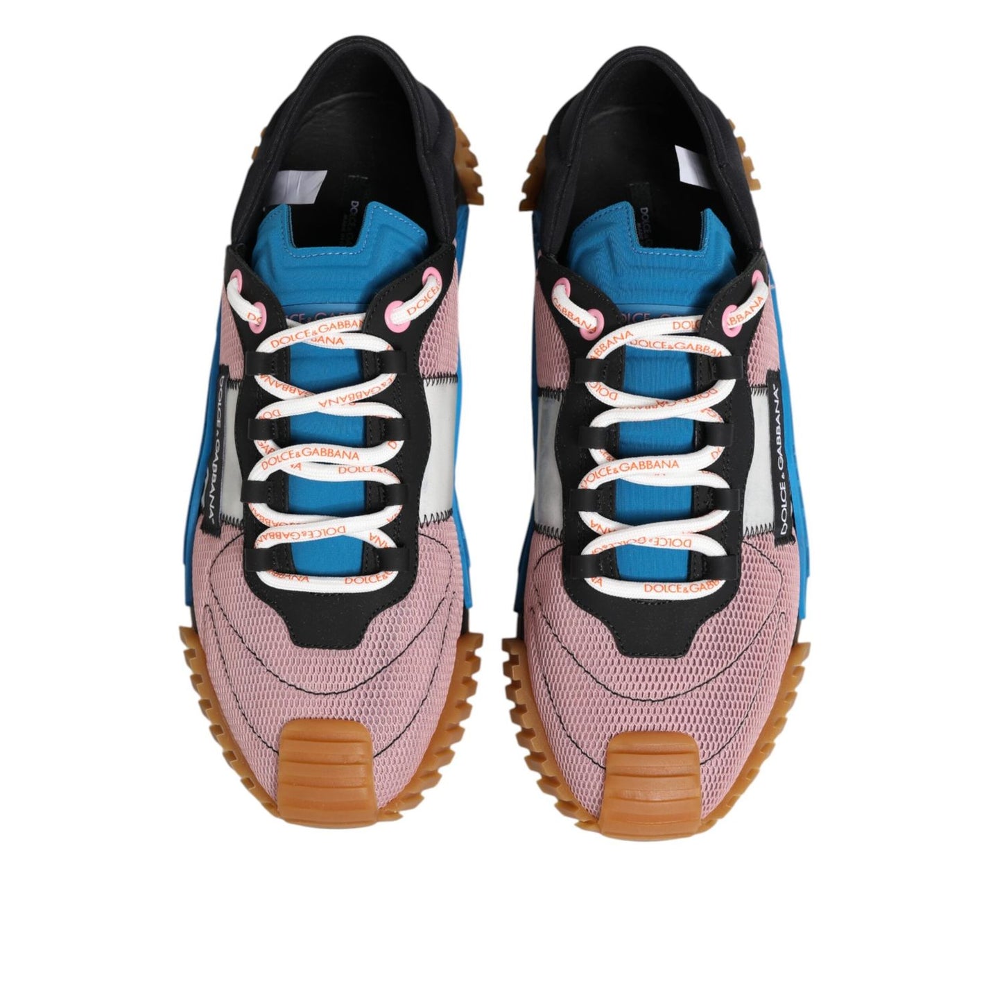 Dolce & Gabbana Multicolor Low Top NS1 Men Sneakers Shoes MV7834-39.5